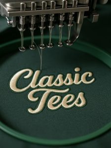 Corporate Apparel 3 Classic Tees Embroidery